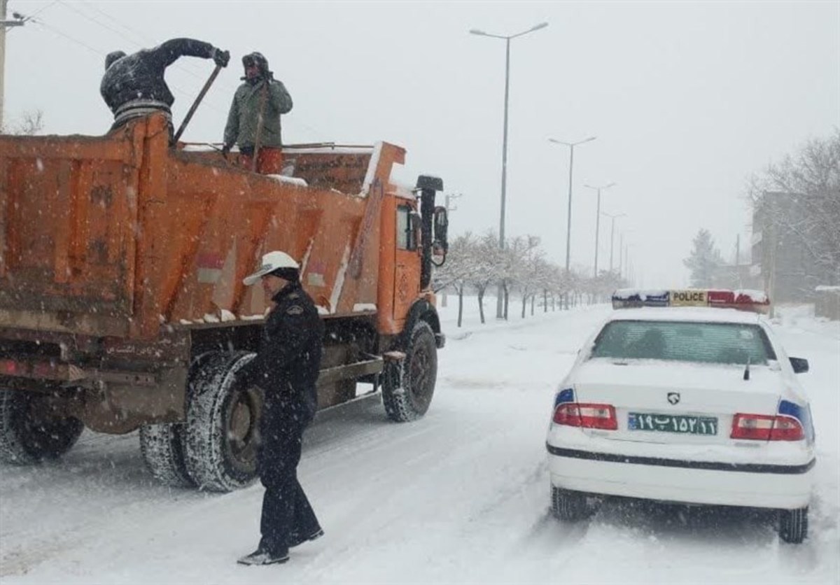 تداوم بارش برف و باران در ۲۰ استان/ هشدار بارش سنگین برف در ۱۲ استان