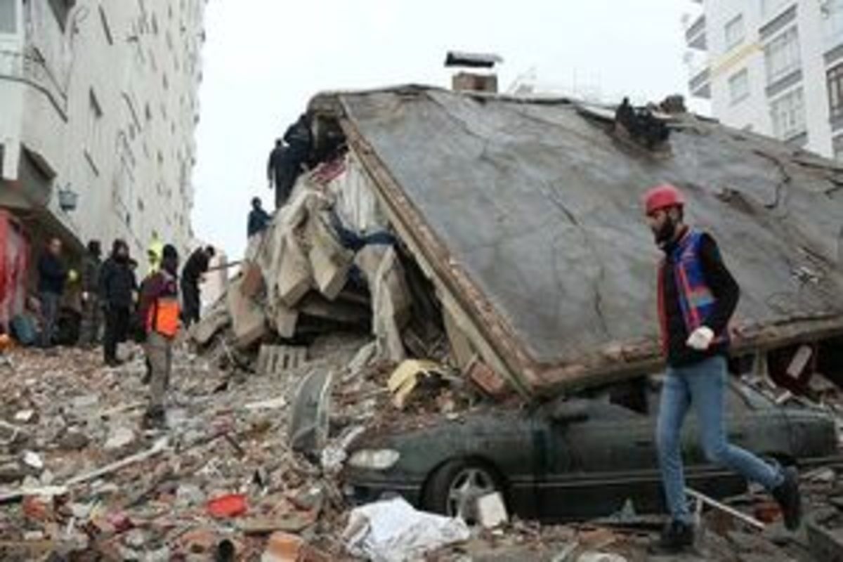 ‌افزایش شمار قربانیان زلزله در ترکیه