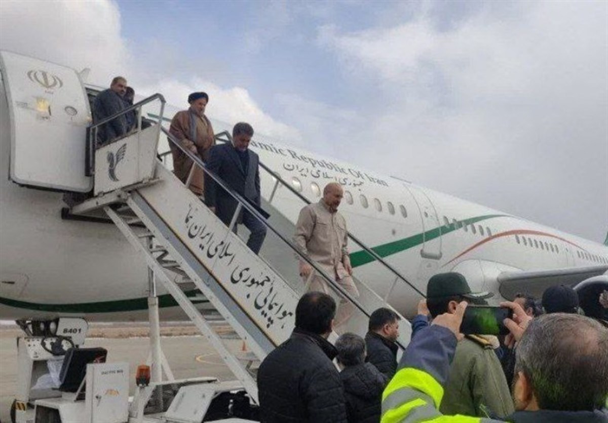 قالیباف به مناطق زلزله‌زده خوی رفت
