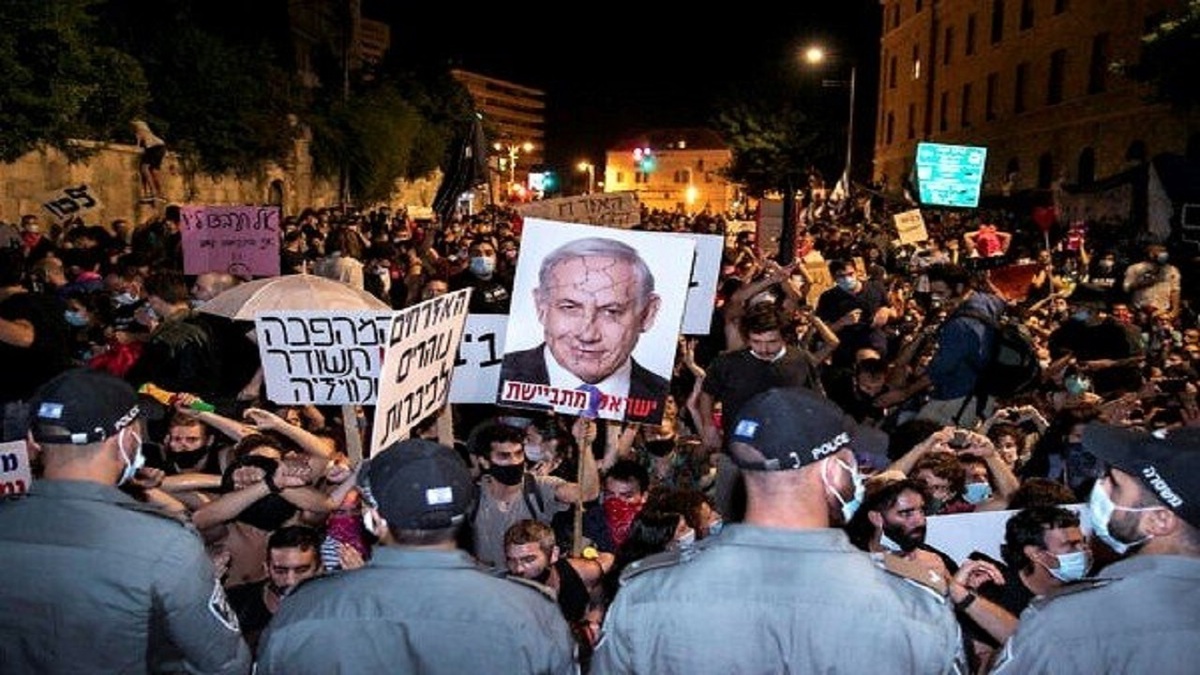 اعتصاب بیش از ۱۳۰ ابَر شرکت صهیونیستی علیه نتانیاهو