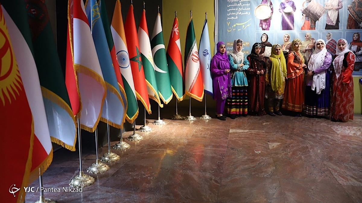 آوازه جهانی صنایع دستی ایران/۱۲ کشور در سروسیمین حضور داشتند