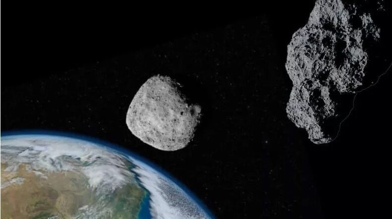عبور دو سیارک از کنار زمین