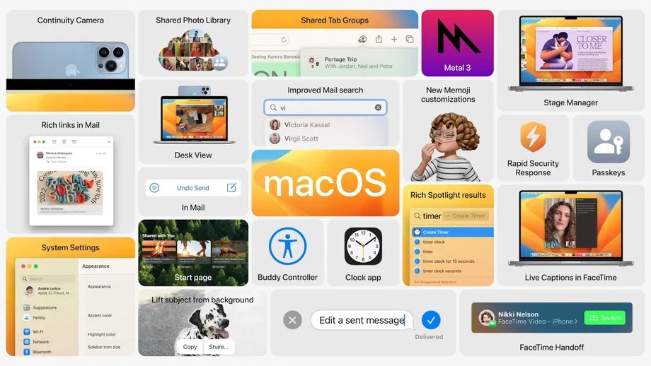 اپل macOS Ventura را معرفی کرد