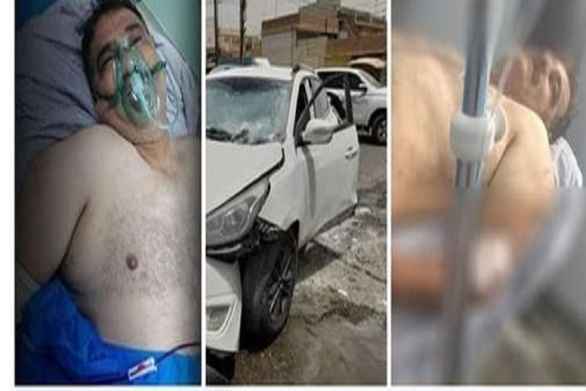 انفجار خودروی عضو سازمان تروریستی خبات کردستان در مرکز اربیل اقلیم کردستان عراق