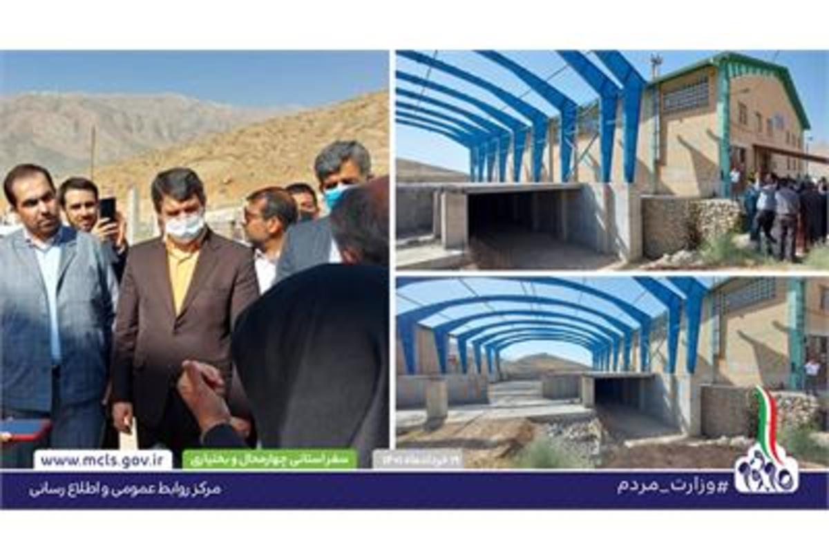 بازدید دکتر عبدالملکی از مجموعه ورزشی نیمه کاره شهدای شهر شلمزار