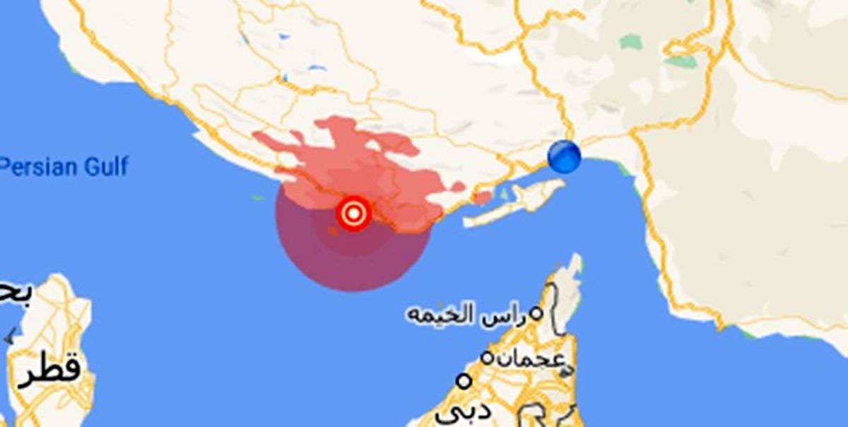 ٢۴ زلزله در بندرچارک در ١٠ ساعت
