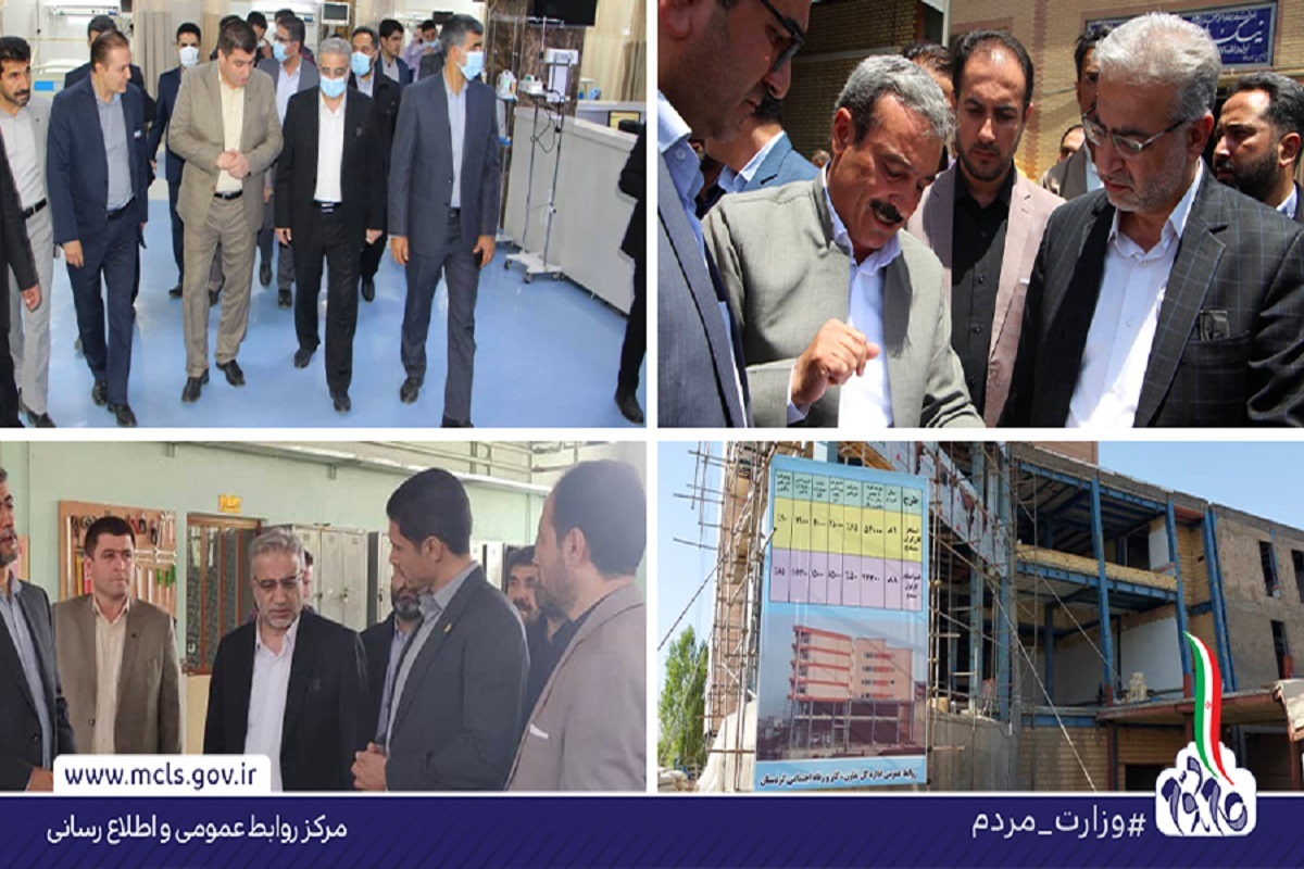 دکتر زاهدی وفا از زیرمجموعه‌های مختلف وزارت کار در استان کردستان بازدید کرد