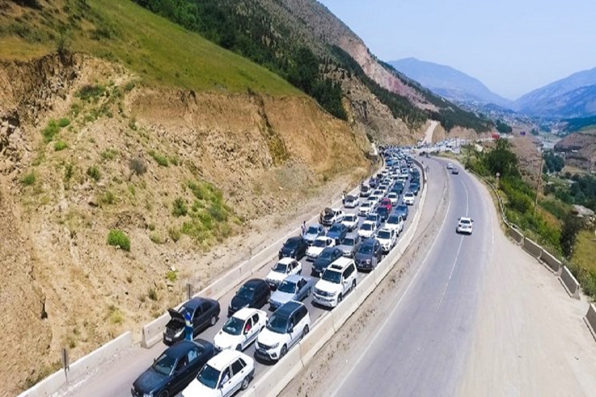 کندوان تا عادی شدن ترافیک و کیاسر مقطعی یک‌طرفه شد