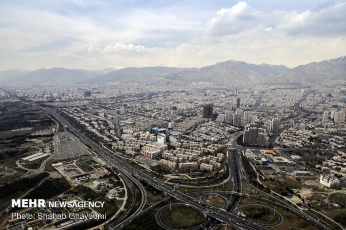 کیفیت هوای تهران در بازه قابل قبول قرار دارد
