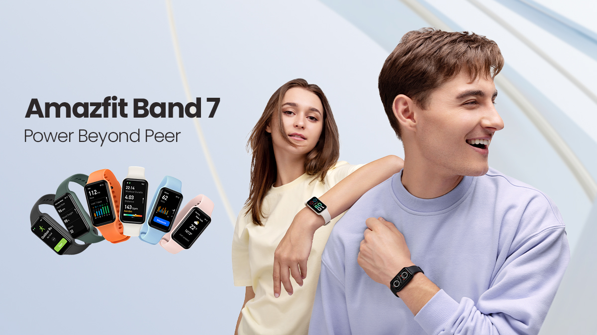 دستنبد هوشمند Amazfit Band 7 معرفی شد