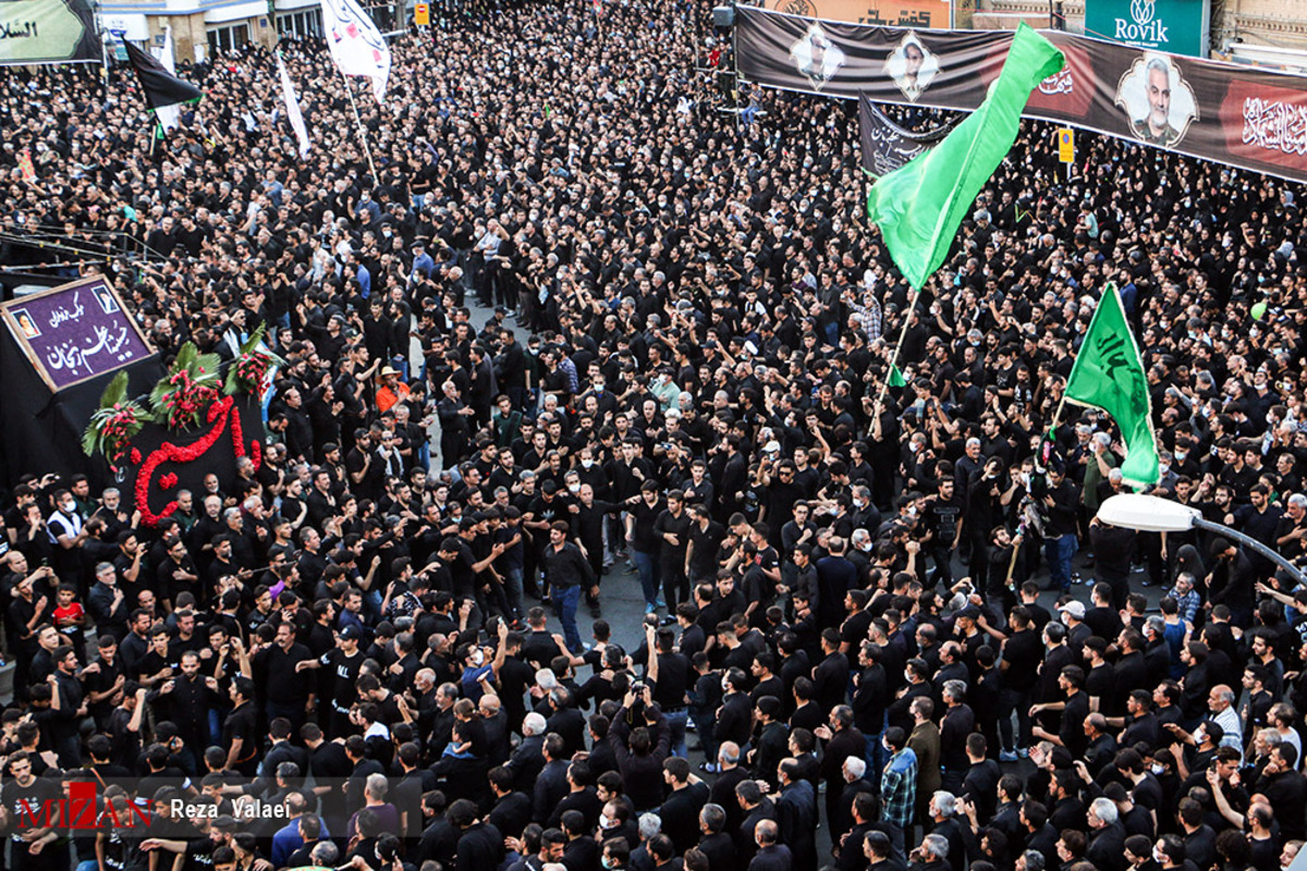 ایران غرق در ماتم عزای «سیدالشهداء(ع)»