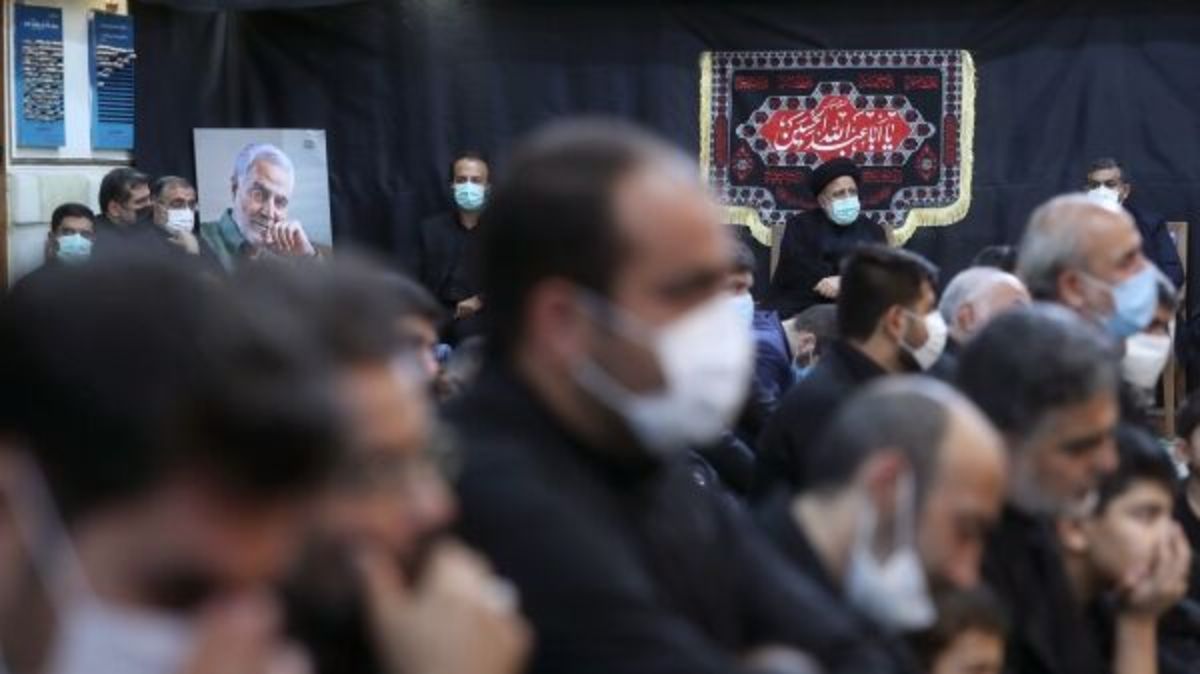 مراسم سوگواری شب عاشورای حسینی در نهاد ریاست جمهوری برگزار شد