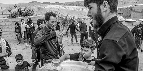 عزاداری تاسوعای حسینی در روستای زگلیک اهر