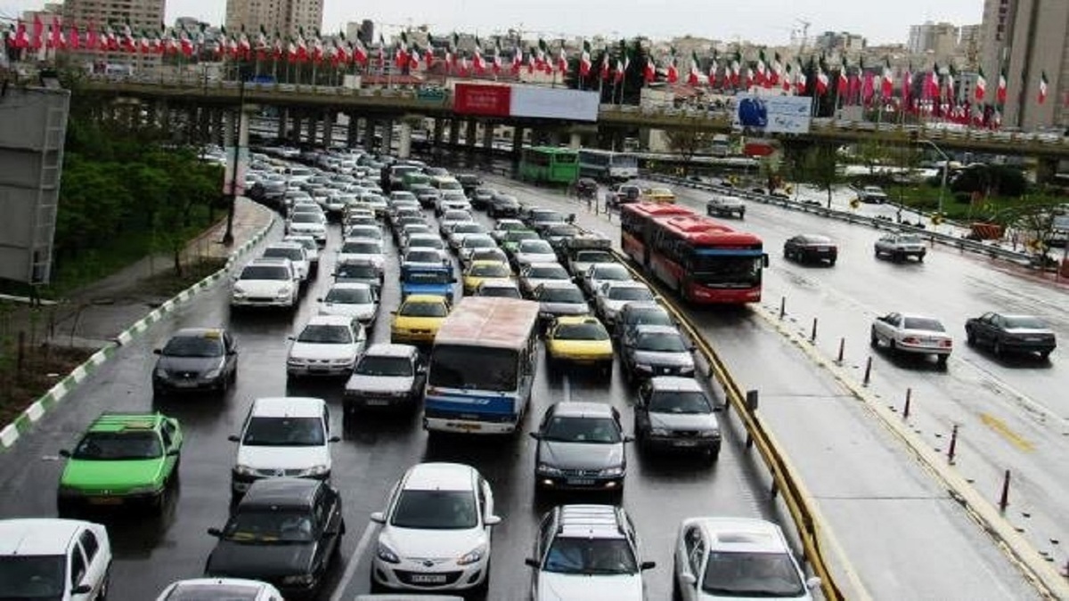 افزایش حجم تردد‌ها در معابر پایتخت