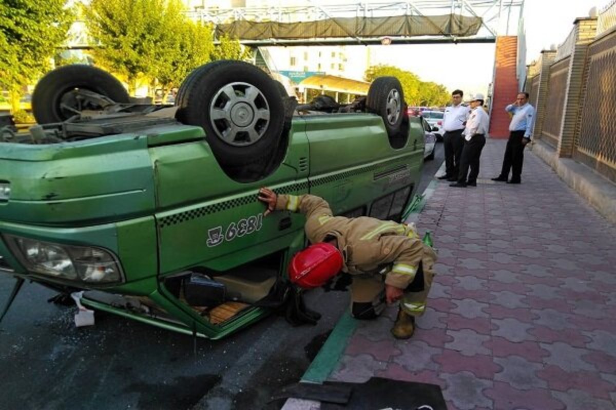 تصادف مرگبار در خیابان دشت آزادگان