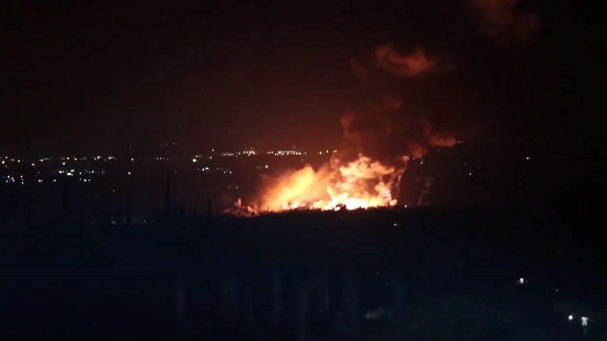 شنیده شدن صدای انفجار در طرطوس سوریه