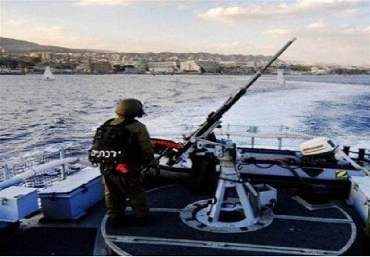 تیراندازی قایق‌های جنگی رژیم صهیونیستی به سوی  فلسطینی ها