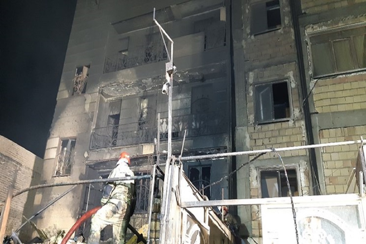 دستگیری یک نفر در پی انفجار ساختمان مسکونی در قرچک