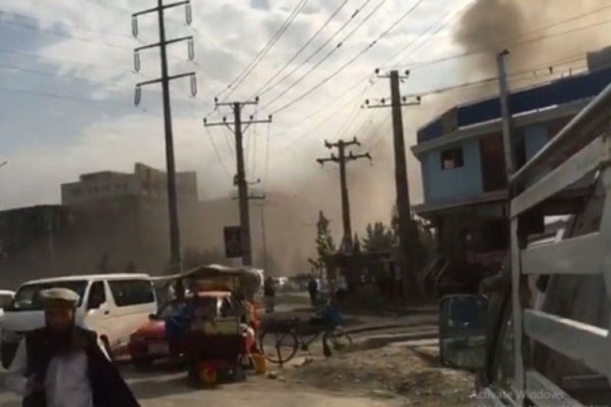 وقوع انفجاری مهیب در شهر کابل