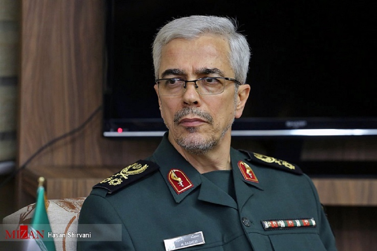 اخطار رئیس ستاد کل نیرو‌های مسلح به ارتش تروریست آمریکا