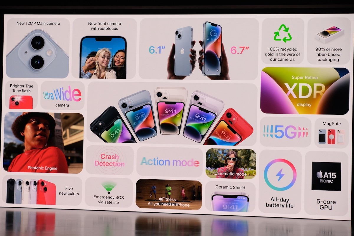آیفون 14 و آیفون 14 پلاس معرفی شدند /سیستم عامل iOS 16 در تاریخ 21 شهریورماه منتشر می‌شوند
