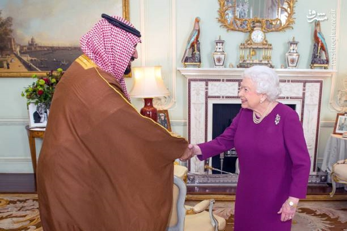 پیام عجیب محمد بن سلمان برای مرگ ملکه انگلیس: او نمونه ای از عشق و صلح بود