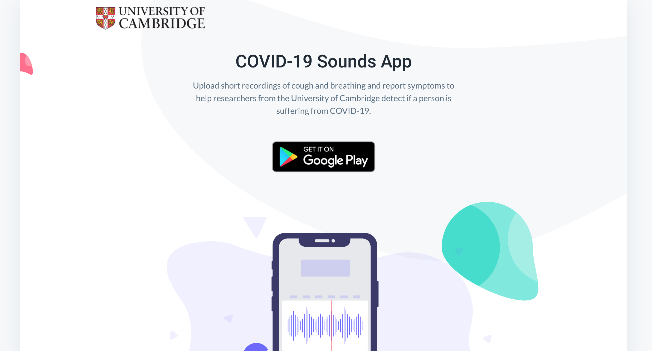 COVID19 Sounds، اپلیکیشنی با قدرت تشخیص ۸۹ درصدی کرونا از طریق صدا