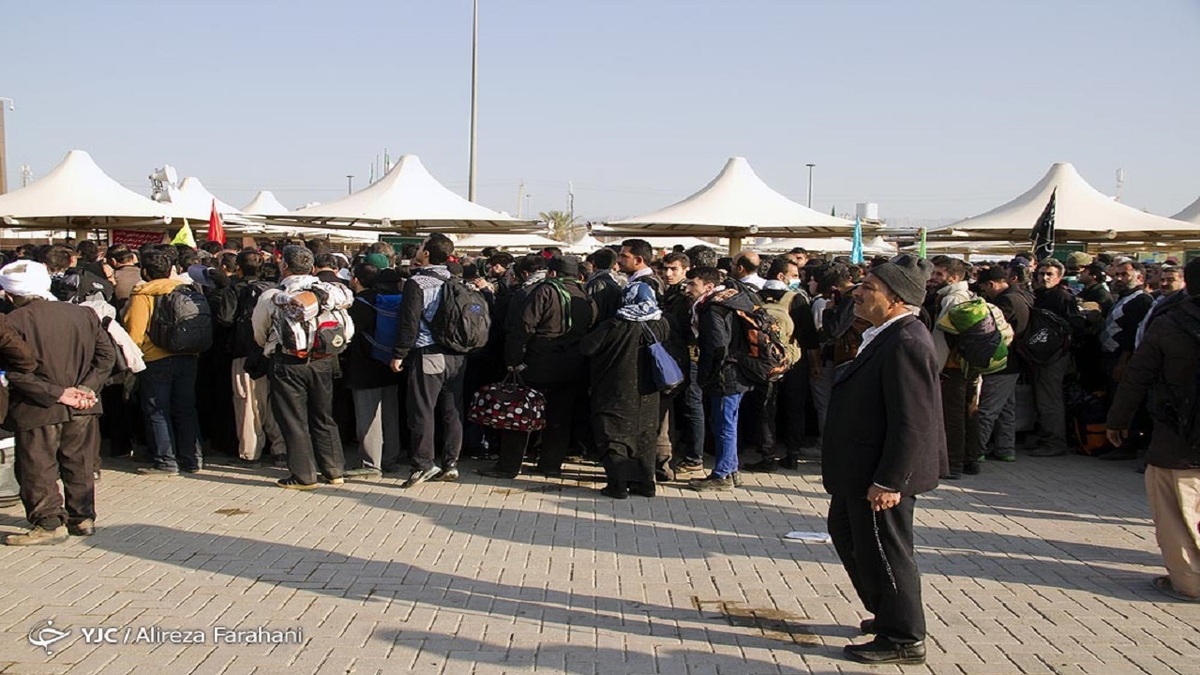 مرز باشماق مریوان آماده اسکان زائران