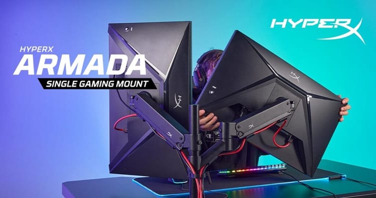 اولین مانیتور گیمینگ برند HyperX رونمایی شد