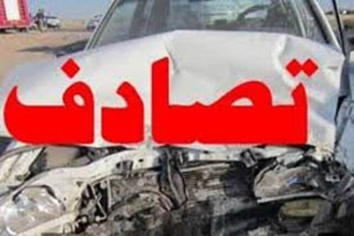ترافیک سنگین در بزرگراه آزادگان به دلیل واژگونی وانت نیسان