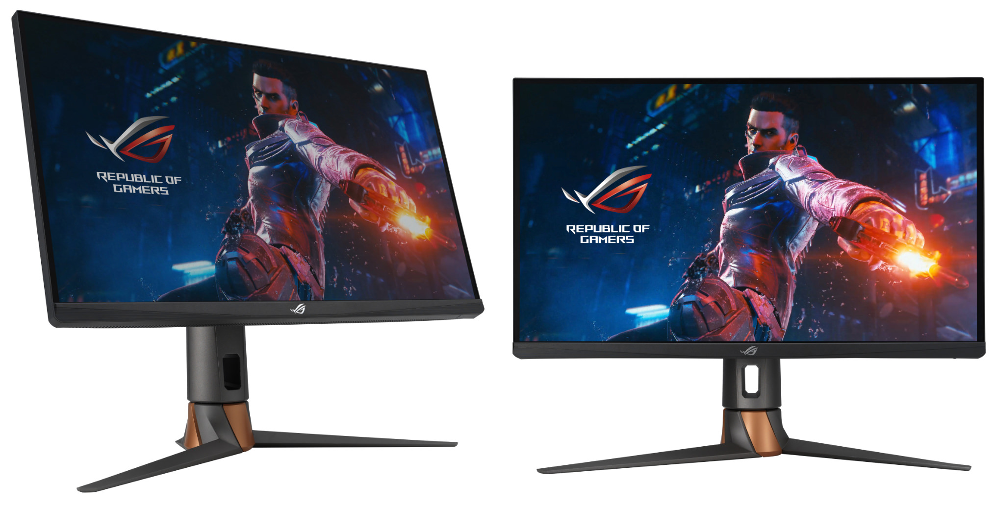دو مانیتور ۲۷ اینچی سری ROG Swift ایسوس رونمایی شد