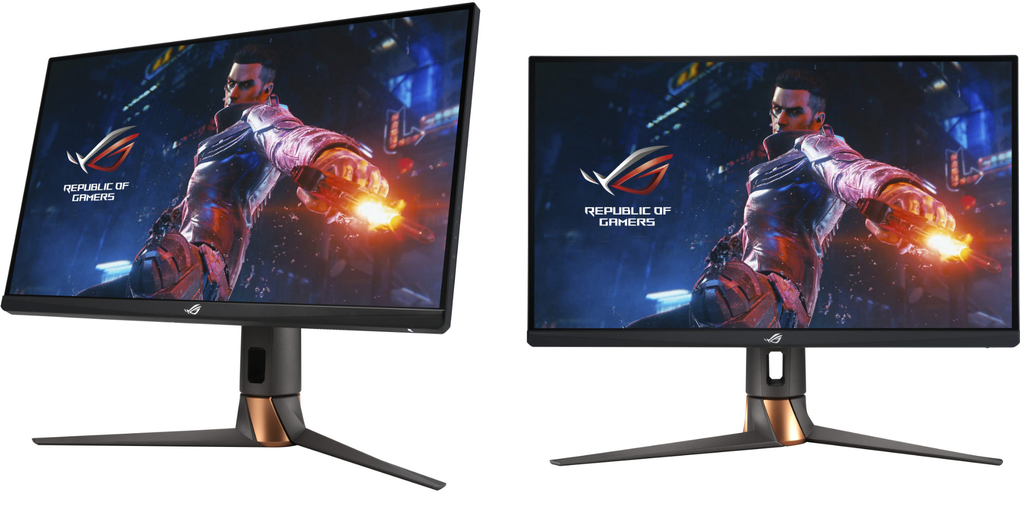 دو مانیتور ۲۷ اینچی سری ROG Swift ایسوس رونمایی شد