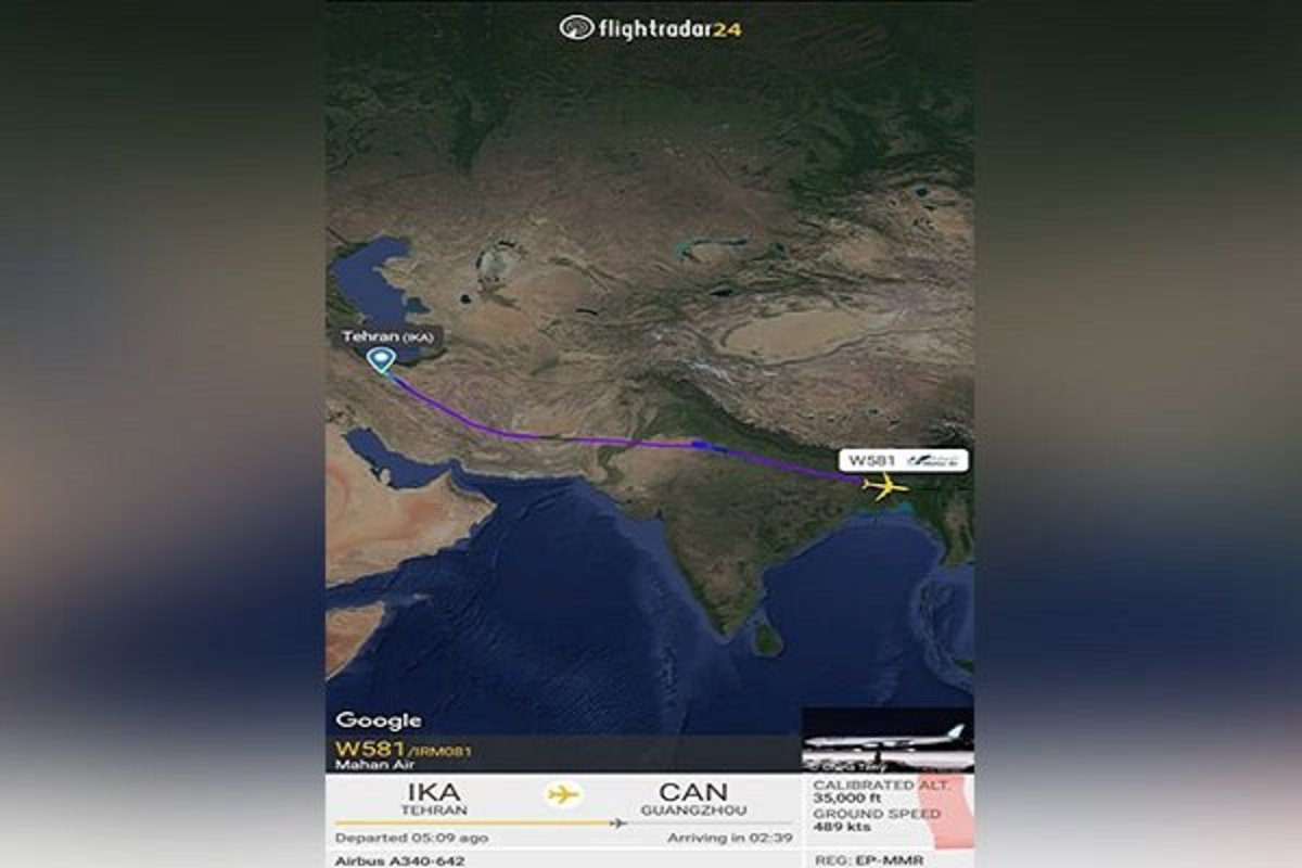یک هواپیمای ایرانی در هند تهدید به بمب‌گذاری شد