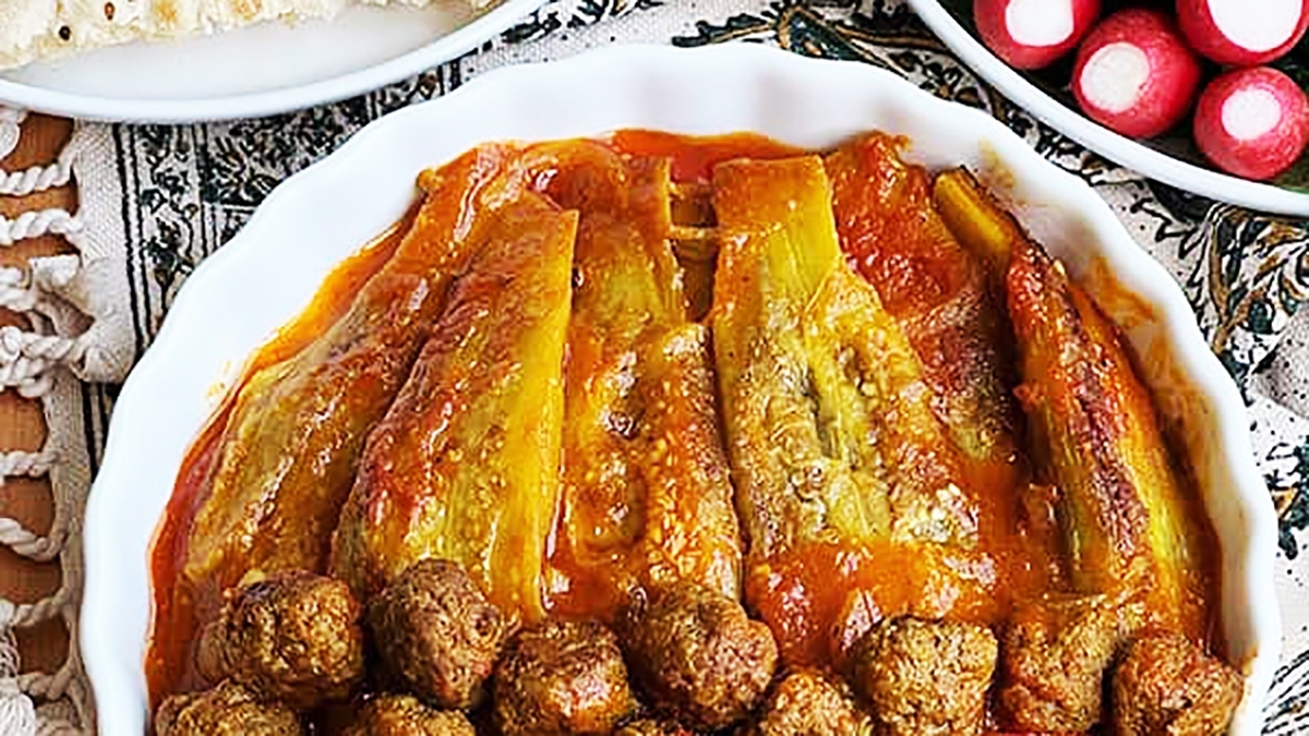 طرز تهیه مشته بادمجان + فیلم