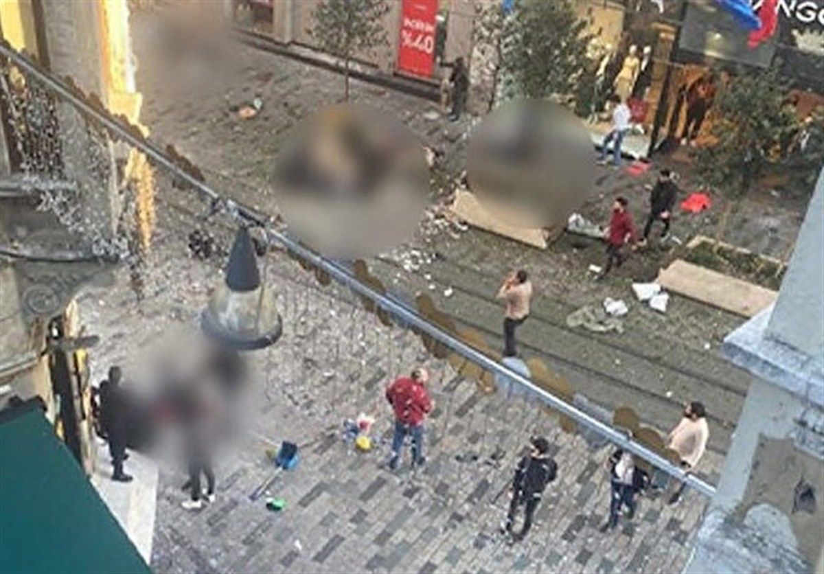 انفجار در میدان تقسیم استانبول/اردوغان: ۶ نفر کشته و ۵۳ نفر زخمی شدند