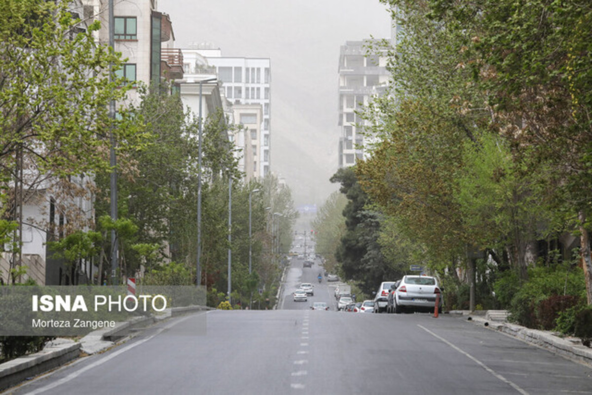 تداوم آلودگی هوای تهران تا عصر فردا
