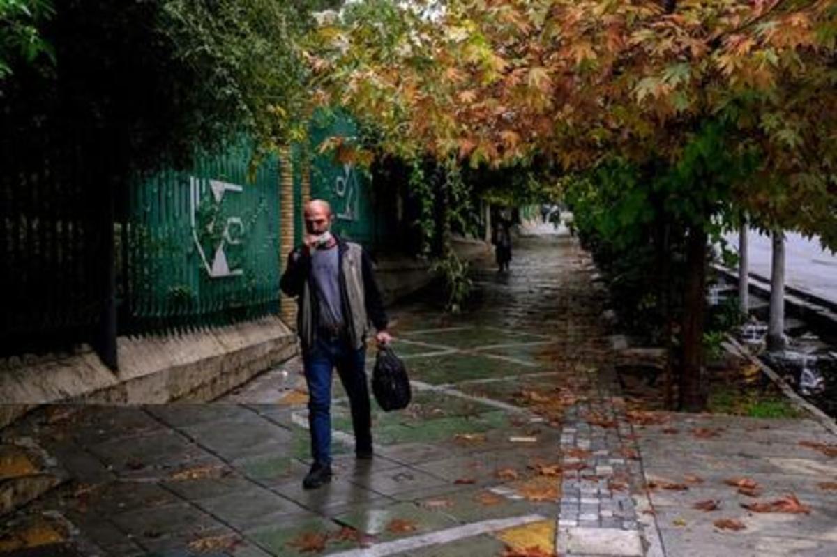 وزش باد و بارش‌ پراکنده در تهران
