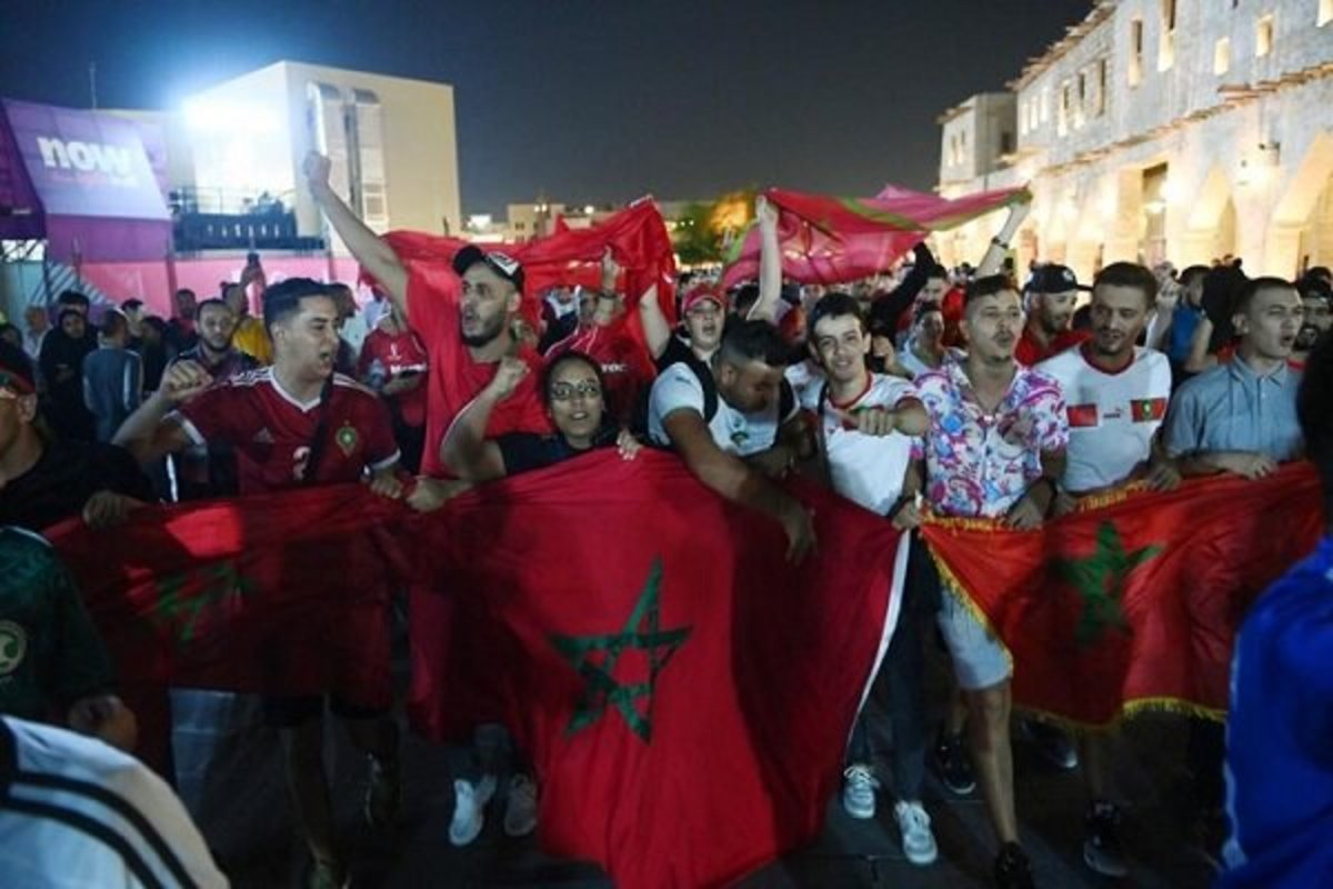 بازداشت 18 نفر از طرفداران تیم فوتبال مراکش در پایتخت بلژیک