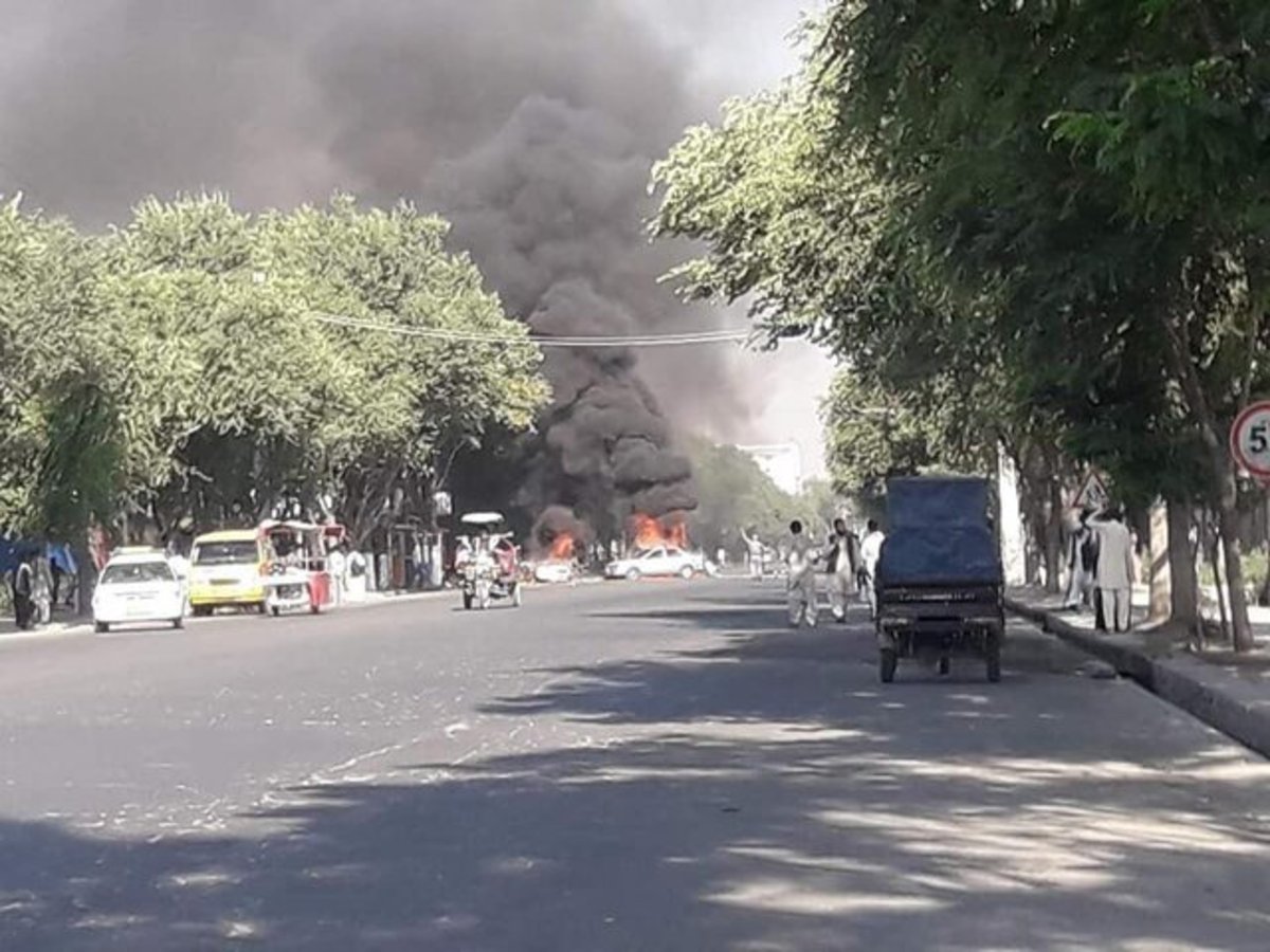 انفجار تروریستی در یک مدرسه دینی در افغانستان