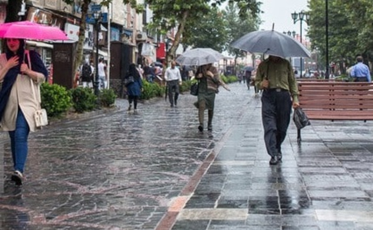 بارش باران در پایتخت