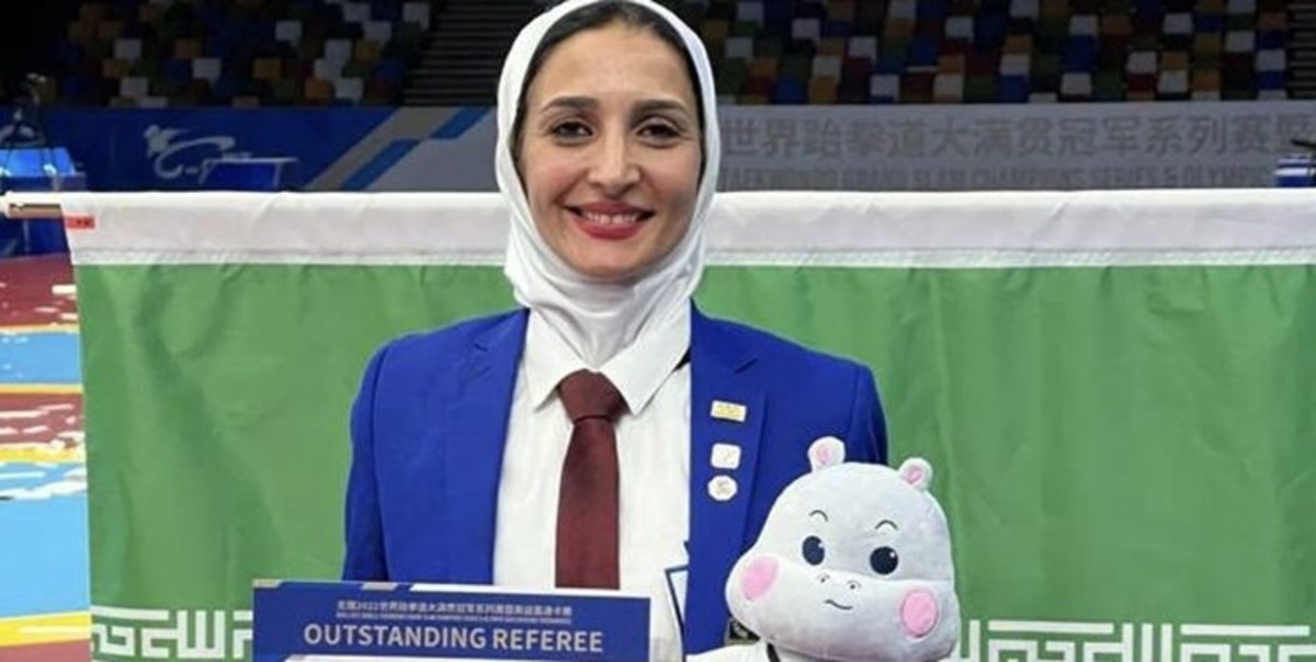 بانوی ایرانی بهترین داور رقابت‌های گرند اسلم چین شد