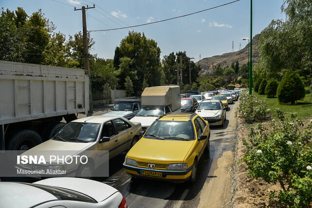 ترافیک نیمه سنگین در محورهای منتهی به شمال کشور