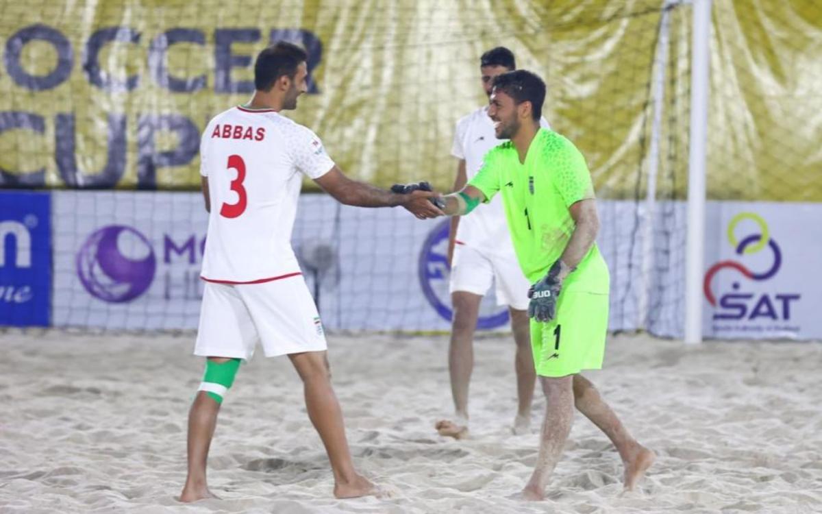 ساحلی بازان ایران با شکست عمان فینالیست شدند