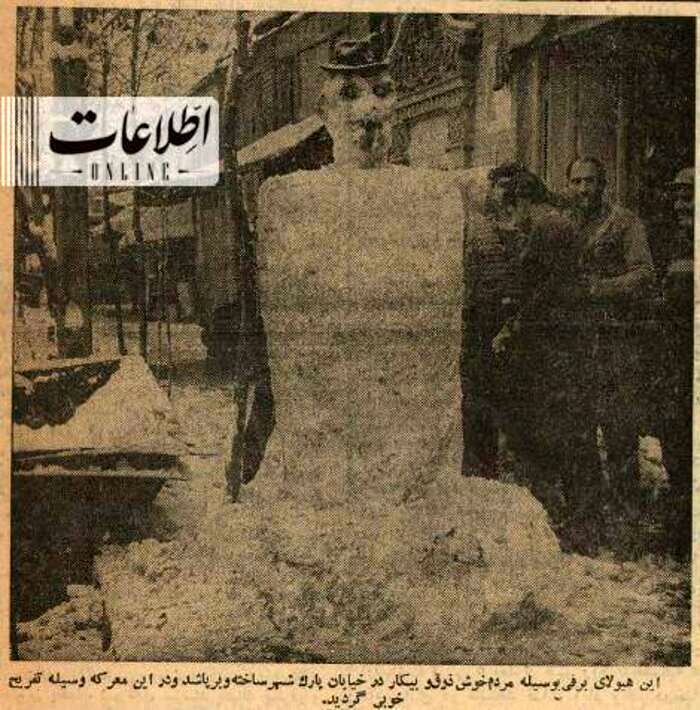بارش بی‌امان برف در تهران/ ارتفاع برف به نیم متر رسید