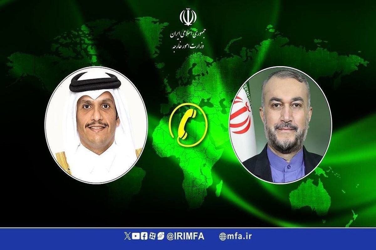 گفت‌و‌گوی فوتبالی وزرای امور خارجه جمهوری اسلامی ایران و قطر