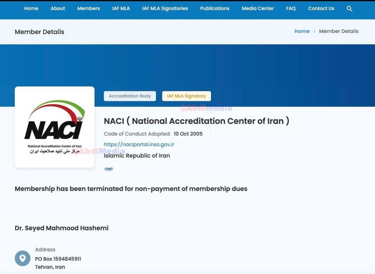 سازمان استاندارد از دلایل اصلی معطل ماندن کالاهای ترانزیتی دیگر کشورها و دور زدن ایران است