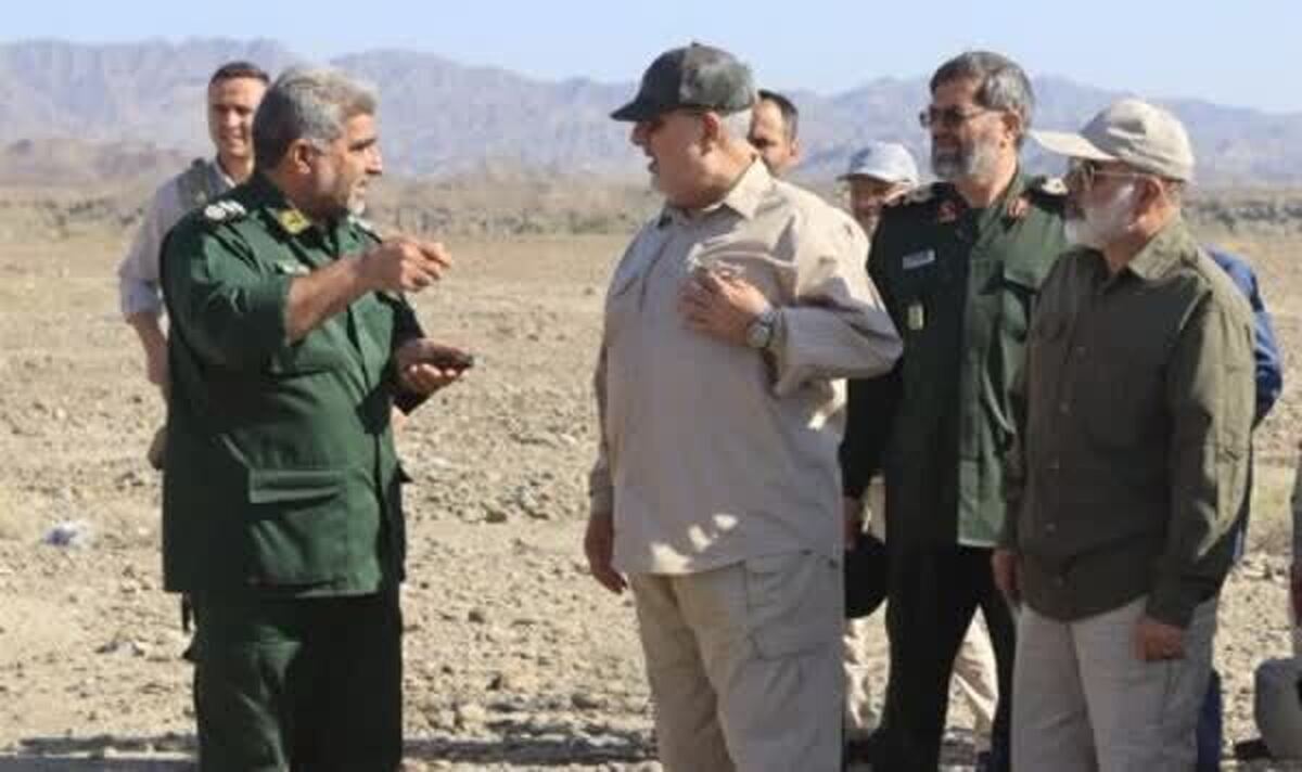 بازدید سردار پاکپور از مناطق سیل‌زده سیستان و بلوچستان