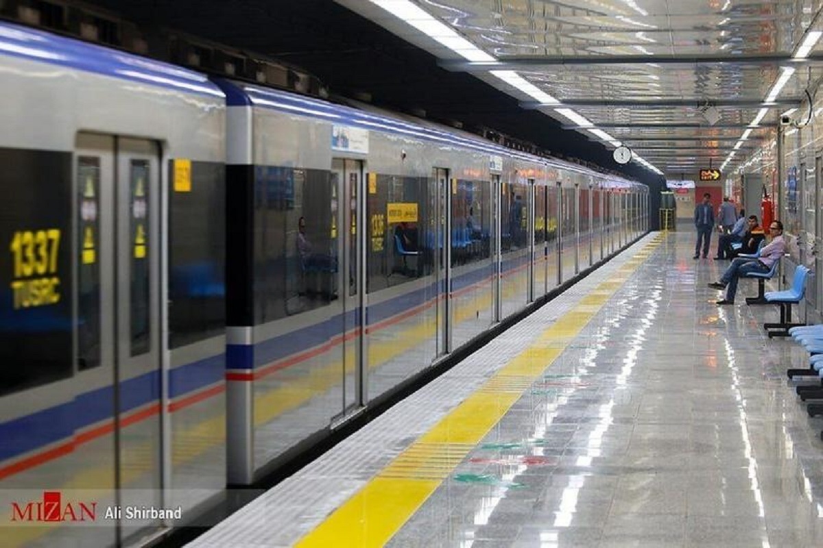 اختلال در خط یک مترو تهران