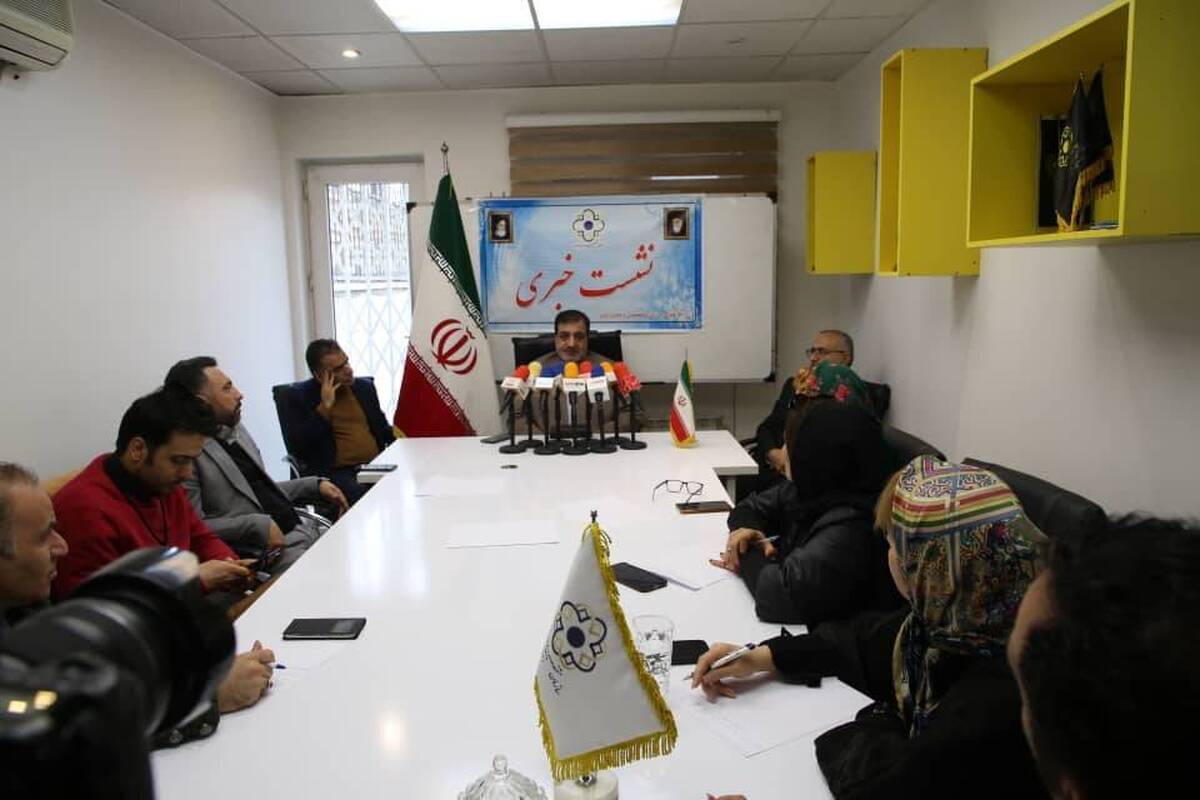 برگزاری نشست خبری ریاست محترم شرکت گوهر کیان برنا