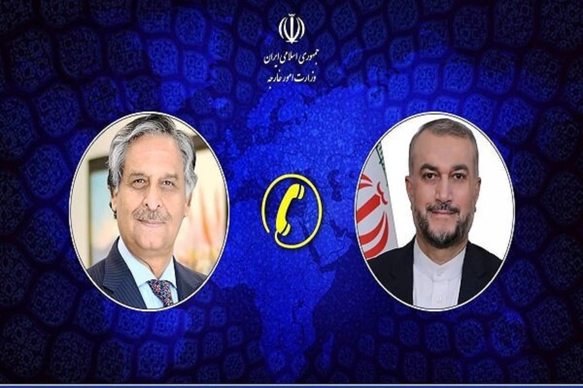 وزرای خارجه ایران و پاکستان درباره آخرین تحولات غزه گفت‌وگو کردند